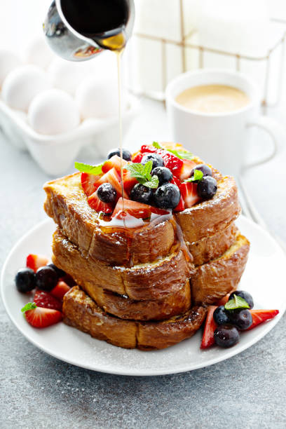 istock French toast with berries 1181874120
