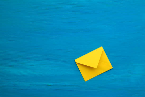 istock Close-up of yellow envelope 1181878679