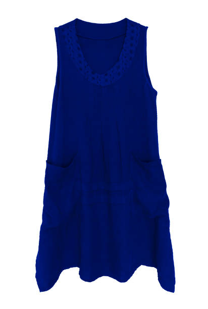 istock Dress isolated on white - blue 1181888179