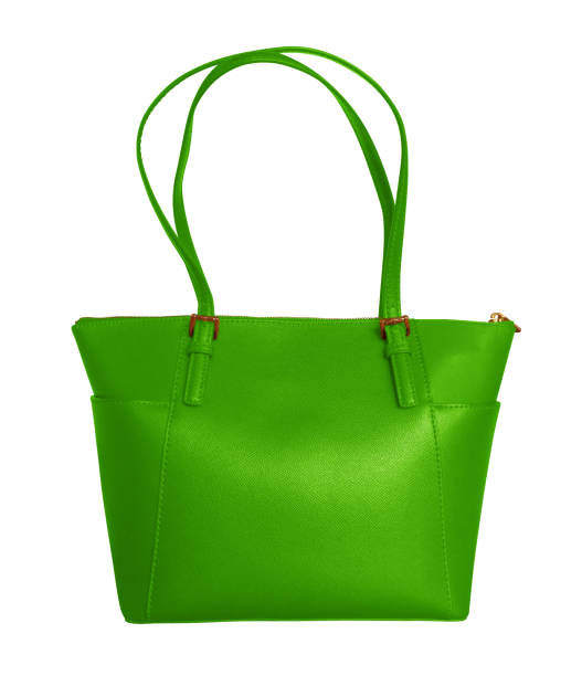 istock Luxury leather handbag - green 1181888424