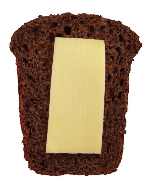 istock Slice of rye bread with butter 1181889255