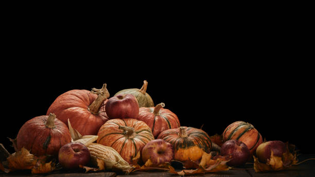 istock Thanksgiving background. Autumn harvest 1181891921