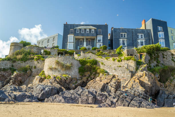 istock Beach and coastal cities in Wales. 1181894626