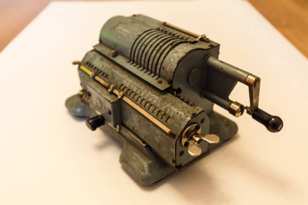 istock The first model of the computational mechanism 1181895892