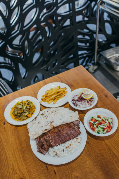 istock Traditional Turkish Doner Kebab also known iskender, shawarma or gyros 1181897744