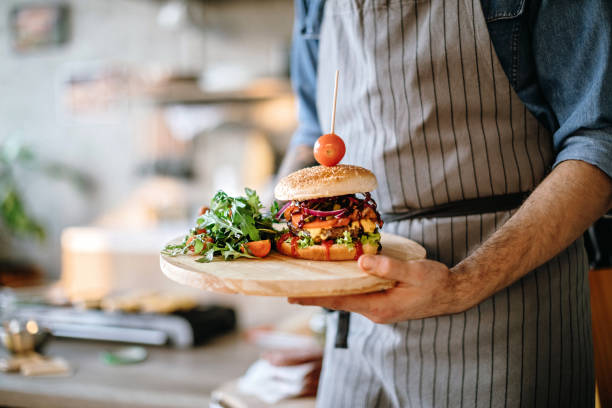 istock Your fresh yummy cheeseburger is ready 1181899196