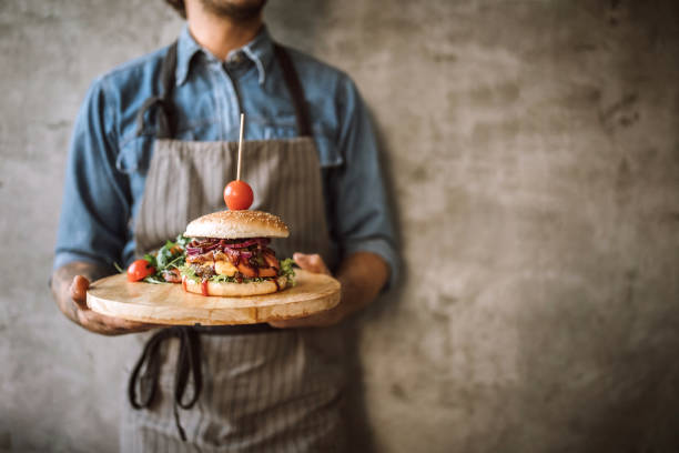 istock Your fresh yummy cheeseburger is ready 1181902662