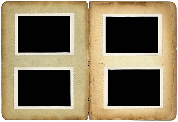 istock Old photo album 118190390