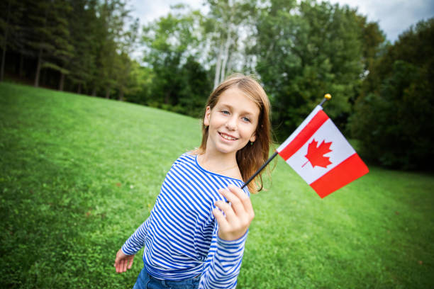 istock Canadian Girl 1181909230