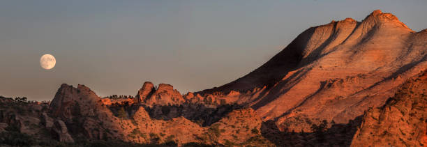 istock Moon Rising Over Zion 1181914285