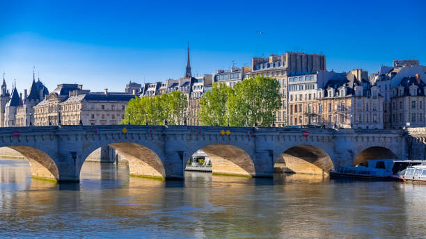 istock Paris, view of the Pont-Neuf 1181914431