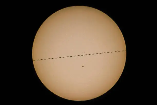Photo of Transits of Mercury, Mercury Transit in Front of the Sun