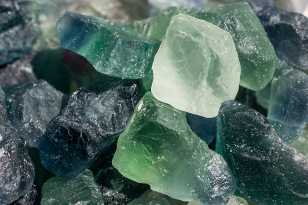 istock Fluorite Cabbing Rough Gems And Minerals 1181919564