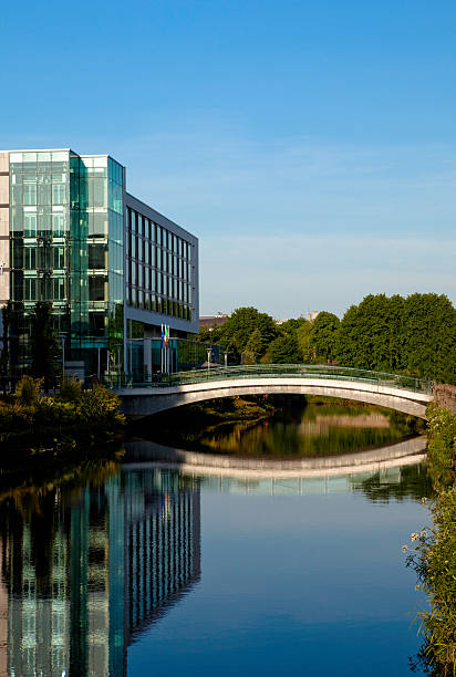 River Lee Cork Ireland stock photo