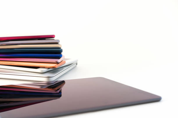 istock Digital tablets and smart phones on white 1181920478