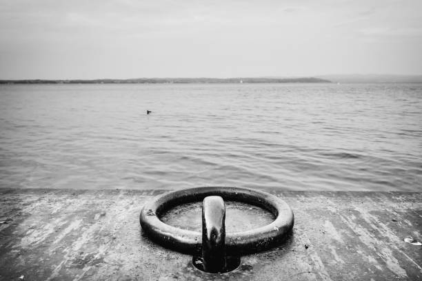 Mooring ring on Lake Garda