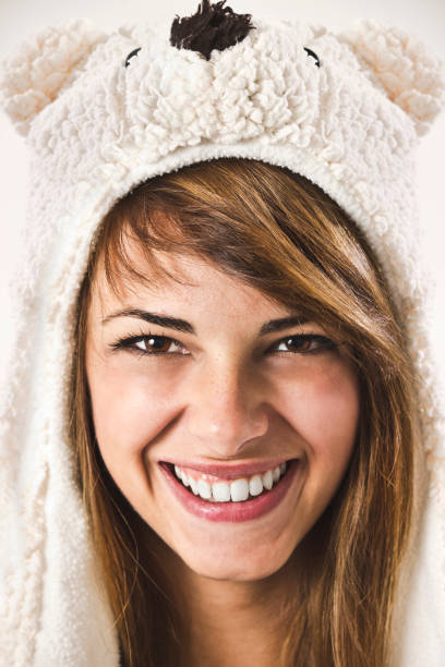 istock Woman with beautiful smile 1181926883