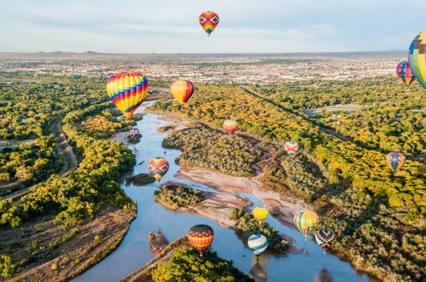 Balloons over The Rio Grande