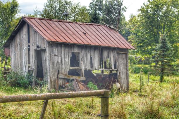 istock 0657 - Silverwoods Rusted Grey Shack 1181928884