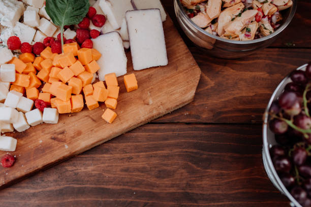 istock Plate decoration with wedding food 1181928929