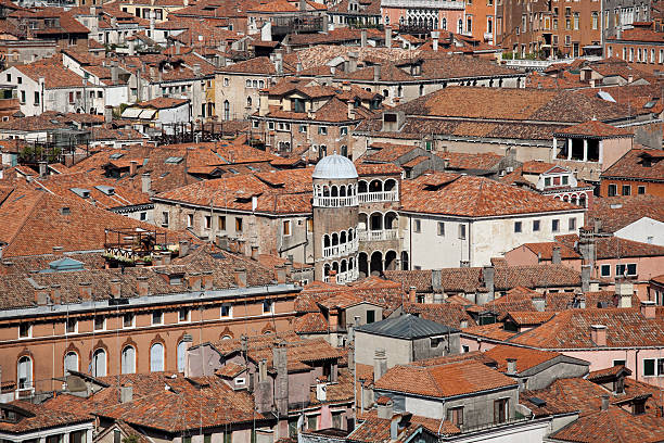istock High Angle View of the Venice, Italy Skyline 118193241