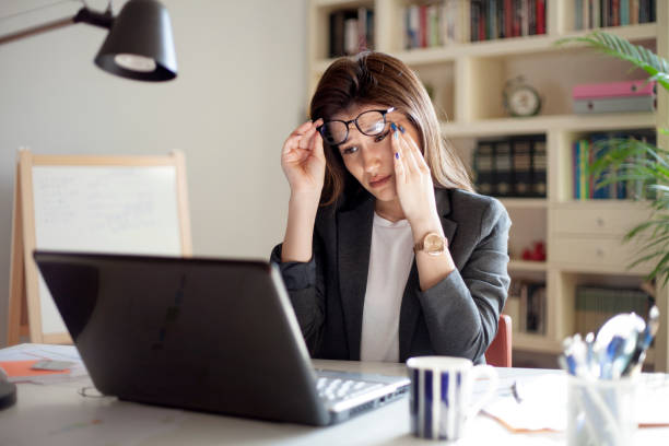 istock businesswoman working at office desk 1181932445