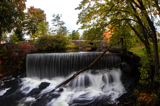 istock Autumn Foliage at the Mousam River 1181937666