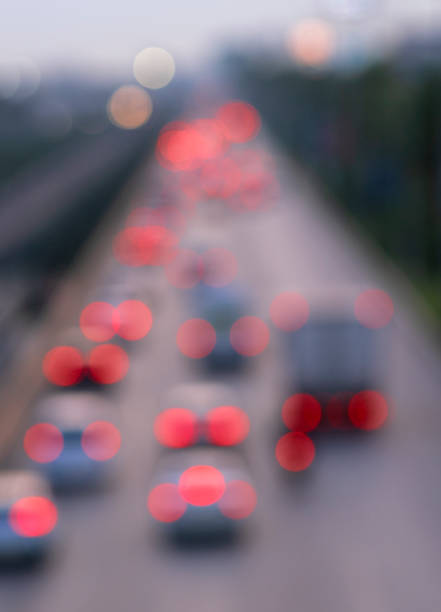 istock Defocused cars and generic vehicles 1181941852