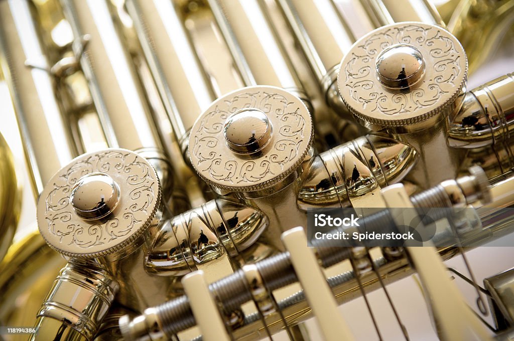 Corno - Foto stock royalty-free di Brass Band