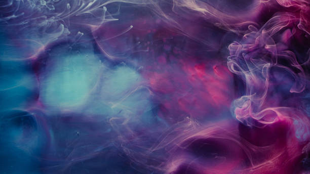 istock smog leak sorcery spell blue magenta steam blend 1181946444