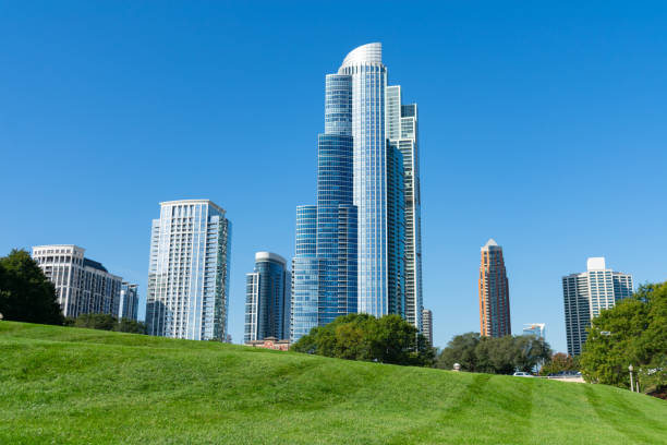 istock South Loop Chicago Skyline viewed from a Park 1181946954