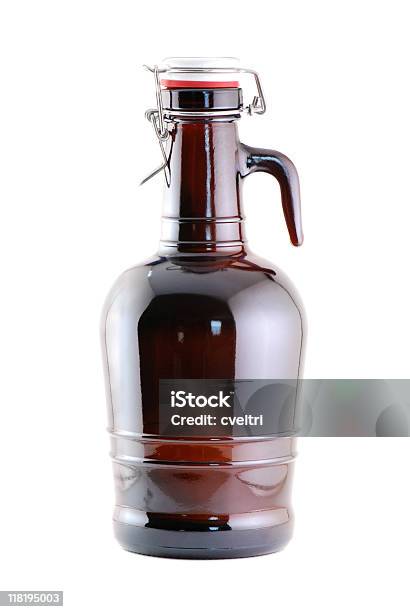Beer Growler Stock Photo - Download Image Now - Cut Out, Alcohol - Drink, Beer - Alcohol