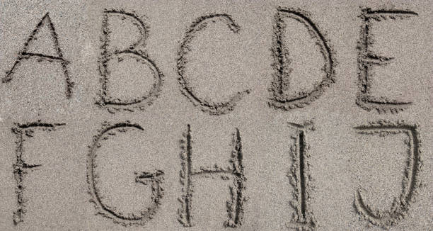 istock Sand Alphabet XXXL 118196460