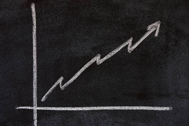 istock Business graph showing positive growth 118196560