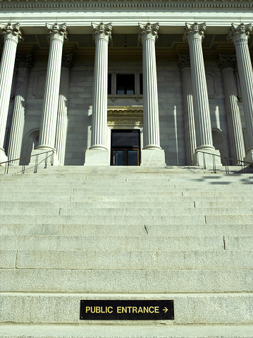 Steps at the South Carolina State Capital