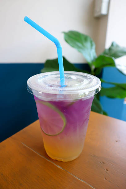 istock juice , lemon and butterfly pea juice 1181970656