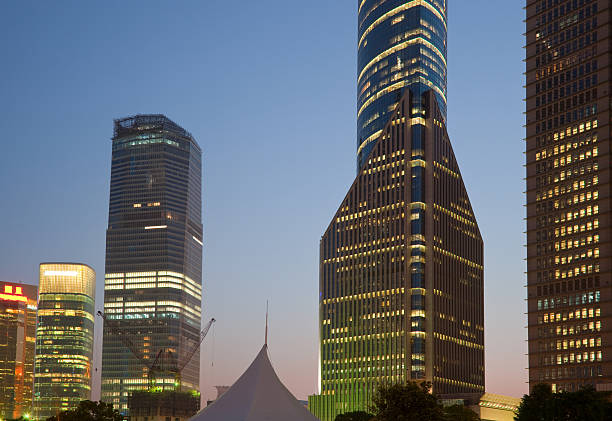istock night view of shanghai 118197277