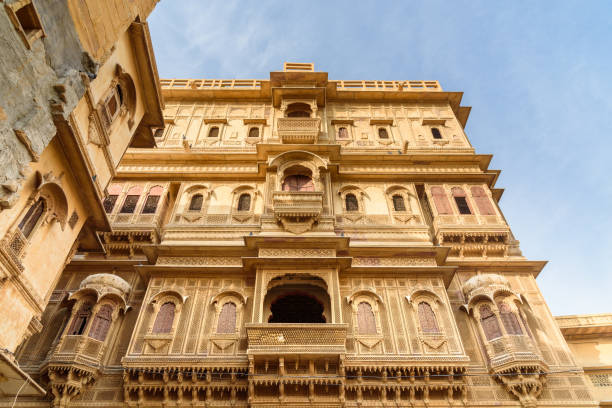 istock Patwon ki Haveli palace in Jaisalmer. india 1181978919