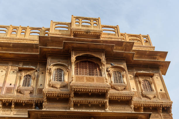 istock Patwon ki Haveli palace in Jaisalmer. india 1181978939