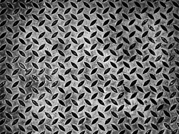 istock Metal texture and old black spots 1181979206