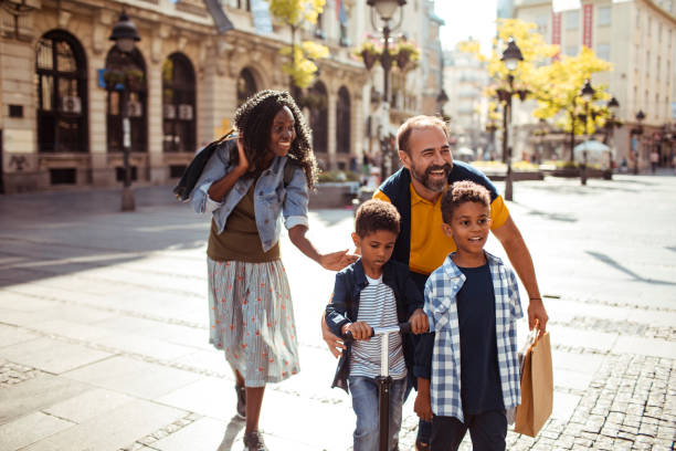 istock Family Shopping 1181980170