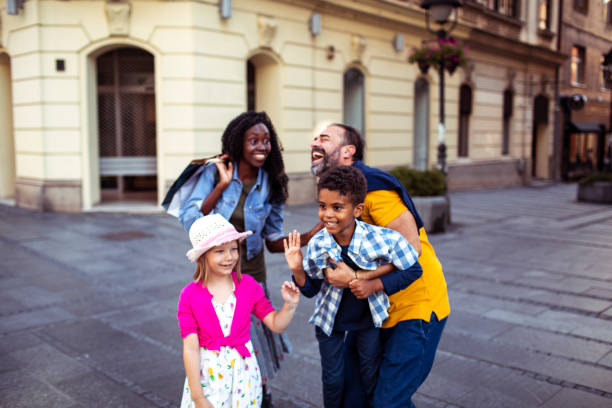 istock Family out Shopping 1181980270