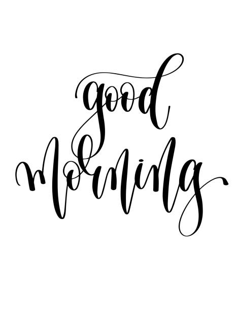 Good Morning Letter Illustrations, Royalty-Free Vector Graphics & Clip ...