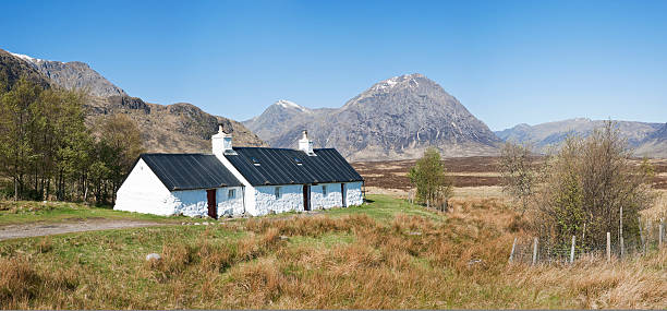 istock Blackrock Cottage Glencoe Panorama 118199139