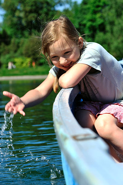 istock Child in boat 118199382