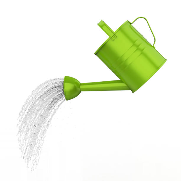 istock Watering Can Pouring Water Isolated 1182004061