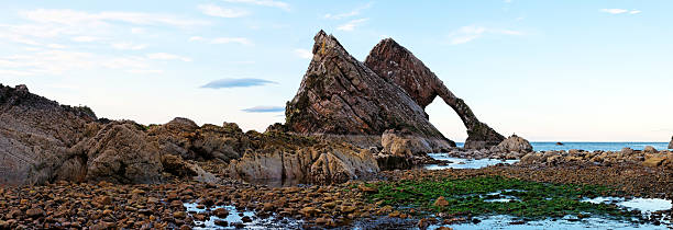 istock Bowfiddle Rock at Dusk and low tide 118200753