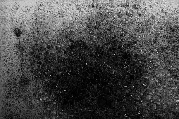 istock Air bubbles in the water background.Top view 1182008736