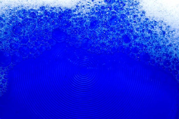 istock Air bubbles in the water background.Top view 1182008793