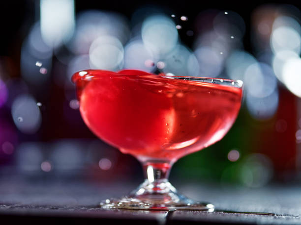 istock Ice ball in the drinking glass 1182011174